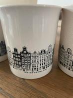 Amsterdamse Grachten Servies - Kopjes, Bordjes, Kannetje, Huis en Inrichting, Keuken | Servies, Gebruikt, Overige typen, Ophalen of Verzenden
