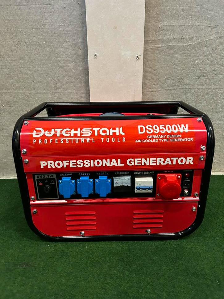 Nieuwe Waltherstahl PR8500we noodstroom benzine aggregaten, Doe-het-zelf en Verbouw, Aggregaten, Nieuw, Benzine, Minder dan 5 kVA