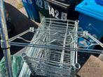 IKEA wijnrek verchroomd, Huis en Inrichting, Woonaccessoires | Wijnrekken, Ophalen, Zo goed als nieuw, Metaal, 25 flessen of meer