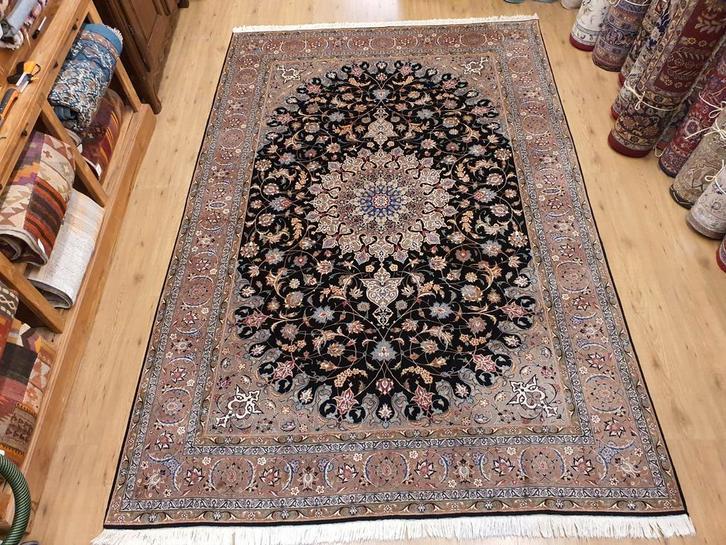 Handgeknoopt perzisch tapijt tabriz 50raj 323x202, Huis en Inrichting, Stoffering | Tapijten en Kleden, Gebruikt, 200 cm of meer