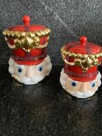 Notenkraker  voorraadpotten  - set van 2, Diversen, Kerst, Ophalen of Verzenden, Nieuw