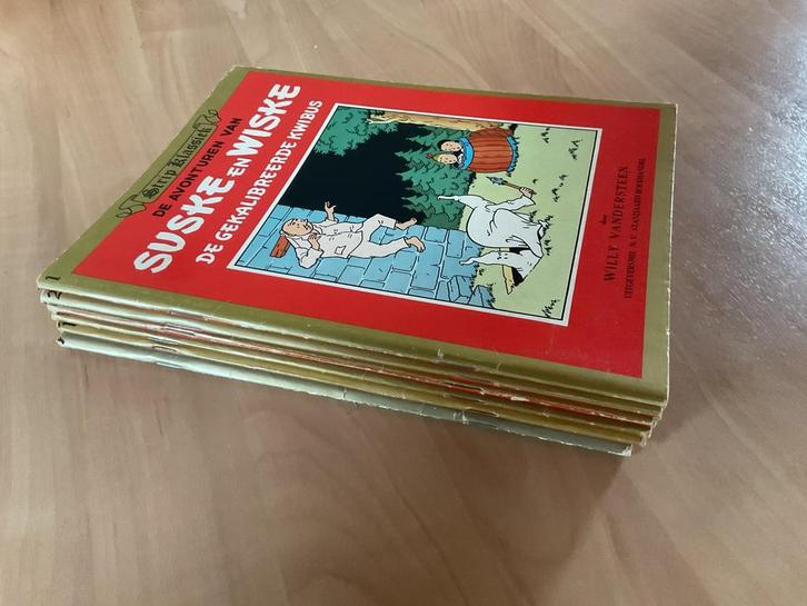 Strip Klassiek. De avonturen van Suske en Wiske. 6 titels, Boeken, Stripboeken, Zo goed als nieuw, Meerdere stripboeken, Ophalen of Verzenden