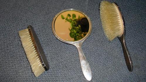 Zilveren vanity set hallmarked, Antiek en Kunst, Antiek | Goud en Zilver, Zilver, Ophalen