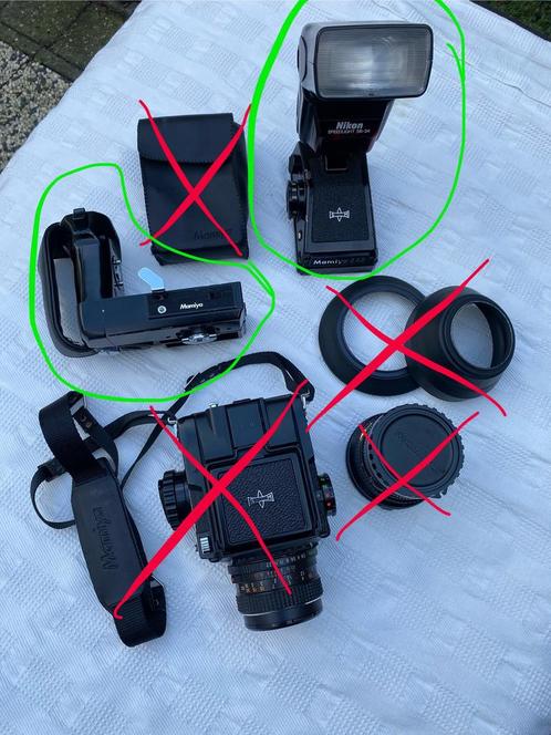 Handgreep Mamiya m645, Audio, Tv en Foto, Fotocamera's Analoog, Zo goed als nieuw, Ophalen