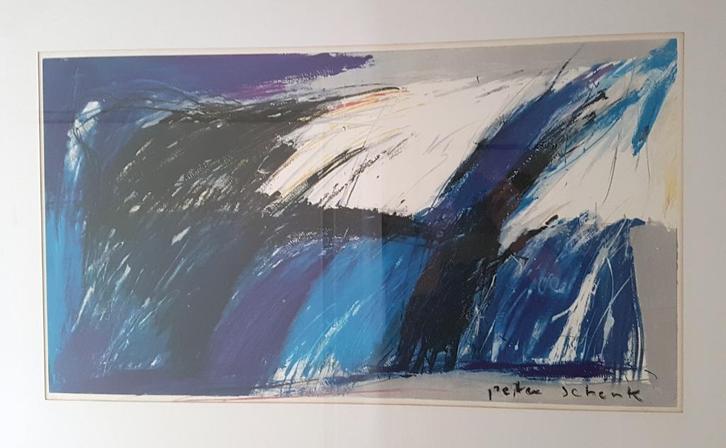 Een ingelijste prent van Peter Schenk, Antiek en Kunst, Kunst | Litho's en Zeefdrukken, Ophalen
