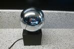 PHILIPS design spiegelbollamp van de jaren '70, Huis en Inrichting, Lampen | Tafellampen, Ophalen of Verzenden, Gebruikt, Minder dan 50 cm