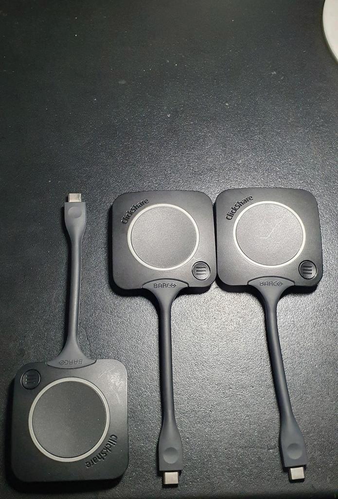 4x Barco Clickshare C10 Button USB C, Computers en Software, Presenters, Zo goed als nieuw, ChromeOS, MacOS, Windows, Ophalen of Verzenden