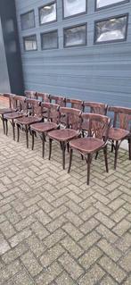 Stoelen cafe horeca bistro mancave, Huis en Inrichting, Stoelen, Ophalen, Gebruikt, Bruin, Geen