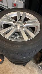 205/60R16 Zomerbanden op toyotavelg hankook/dunlop, Auto-onderdelen, Banden en Velgen, Ophalen, Gebruikt, 16 inch, 205 mm