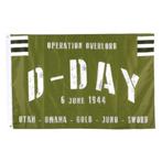 Vlag D-Day Operation,Airborne en Countries, Amerika, Luchtmacht, Vlag of Vaandel, Verzenden