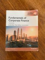 Fundamentals of Corporate Finance 3e editie, Boeken, Studieboeken en Cursussen, Ophalen of Verzenden, Zo goed als nieuw, WO