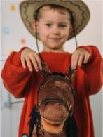 Teddykompaniet Stokpaard met open mond - Bruin, Hobby en Vrije tijd, Overige Hobby en Vrije tijd, Ophalen of Verzenden, Nieuw