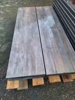 18 stuks GeoCeramica 120x30x4 timber noce (6,48m2), Tuin en Terras, Tegels en Klinkers, Ophalen, Keramiek, Nieuw, 5 tot 10 m²
