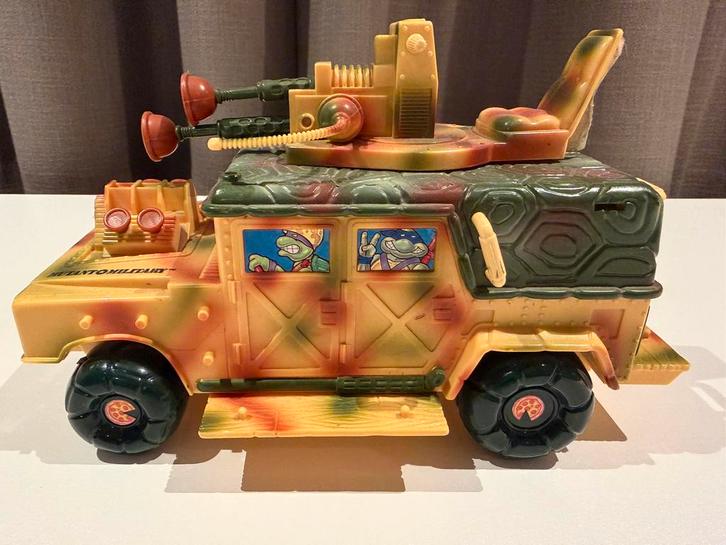 1992 Turtles - Sand Cruiser - Playmates Toys -, Verzamelen, Poppetjes en Figuurtjes, Zo goed als nieuw, Verzenden