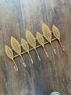 Gouden Blad Wandkapstok, Zo goed als nieuw, Minder dan 100 cm, Metaal, Ophalen