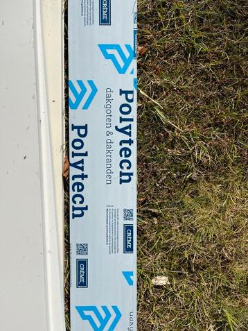 Polytech dakrand restanten, wit beschikbaar voor biedingen