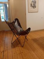 vlinderstoel, Huis en Inrichting, Fauteuils, Ophalen, Gebruikt, Metaal, 50 tot 75 cm