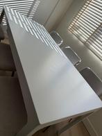 €70€ ikea uitschuifbare eettafel, Huis en Inrichting, Tafels | Eettafels, Ophalen, Gebruikt, 50 tot 100 cm, Vijf personen of meer