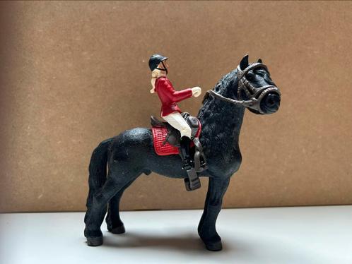 Schleich ruiter 19, Verzamelen, Dierenverzamelingen, Zo goed als nieuw, Beeldje of Figuurtje, Paard, Ophalen of Verzenden