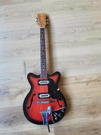 Teisco Gitaar - Hollow Body - Japan, Muziek en Instrumenten, Snaarinstrumenten | Gitaren | Elektrisch, Ophalen of Verzenden, Gebruikt