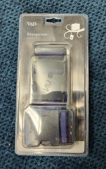 Kofferriem blauw Nieuw in de verpakking beschikbaar voor biedingen