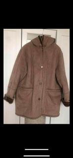 Lammy coat/ jas dames, Kleding | Dames, Jassen | Winter, Ophalen of Verzenden, Zo goed als nieuw, Maat 42/44 (L), Beige