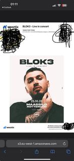 2x golden circle tickets blok 3 maasillo roterdam, Tickets en Kaartjes, Twee personen