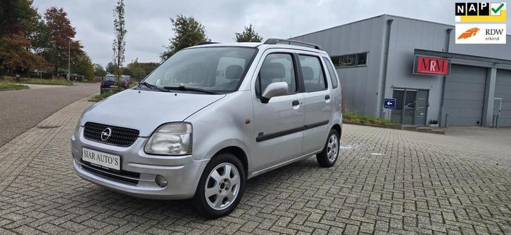 Opel Agila 1.2-16V Elegance Met A.P.K, Auto's, Opel, Bedrijf, Te koop, Agila, Airbags, Centrale vergrendeling, Elektrische buitenspiegels