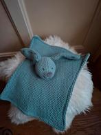 Prénatal konijn doekje grijze velours neusje en onderkant, Huis en Inrichting, Woonaccessoires | Plaids en Woondekens, Ophalen of Verzenden