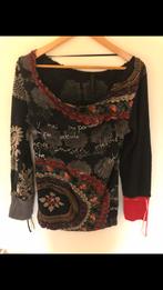 Desigual prachtige top maat L/M, Maat 42/44 (L), Ophalen of Verzenden, Zo goed als nieuw, Lange mouw