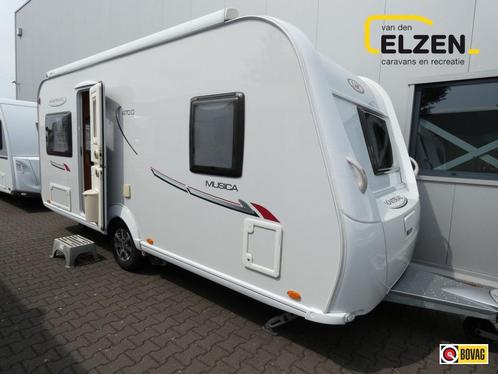 LMC Musica 470 D Mover, luifel, fietsendr., Caravans en Kamperen, Caravans, Bedrijf, tot en met 4, 1000 - 1250 kg, Rondzit, LMC en Münsterland