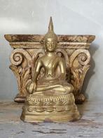 Bronzen buddha, Antiek en Kunst, Antiek | Koper en Brons, Ophalen of Verzenden, Brons