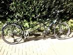 Tandem e-bike incl. trekhaakfietsdrager, Gebruikt, Vering, 10 tot 15 versnellingen, Bbf