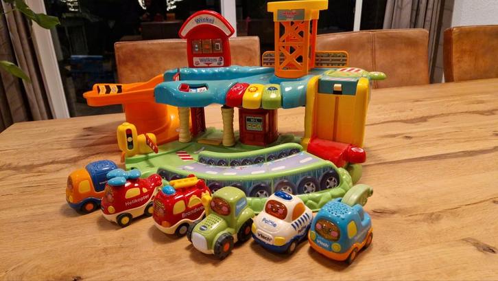 Vtech Toet Toet Auto's Garage + Auto's, Kinderen en Baby's, Speelgoed | Overig, Gebruikt, Jongen of Meisje, Ophalen of Verzenden
