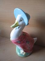 Beatrix Potter Jozefien Kwebbeleend stenen spaarpot  20cm, Ophalen of Verzenden, Gebruikt