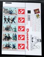 Belgie Kuifje duostamps Tintin Hergé MNH complete reeks 3, Verzenden, Postfris