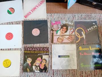 20+1 x 12" vinyl in goede staat, in 1 koop beschikbaar voor biedingen