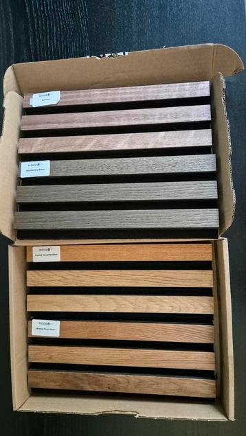 Kleur stalen | sample akoestische panelen beschikbaar voor biedingen