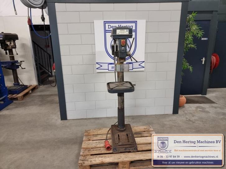 Kolomboormachine werkplaats metaalbewerking B32 Quantum, Doe-het-zelf en Verbouw, Gereedschap | Boormachines, Gebruikt, Kolomboormachine