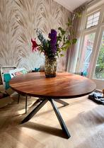 Ronde eettafel van Trendhopper, Huis en Inrichting, Tafels | Eettafels, Ophalen, Zo goed als nieuw, Rond, 100 tot 150 cm