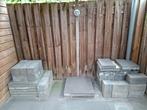 Gratis terrastegels, Tuin en Terras, Schuttingen, Ophalen, Gebruikt, Minder dan 3 meter