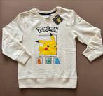 Cremekleurige trui / sweater pokémon maat 116/122, Pokemon, Jongen of Meisje, Trui of Vest, Nieuw