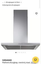 SVÄVANDE Plafond Afzuigkap - RVS, 90cm - minimaal gebruikt., Witgoed en Apparatuur, Afzuigkappen, Ophalen, Zo goed als nieuw, 600 tot 800 m³ per uur