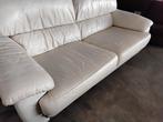 Leatherworld bankstel leer 150=., Ophalen, Gebruikt, Rechte bank, Leer