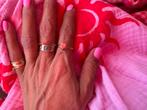 9 karaats zegelring hart goud, Ophalen of Verzenden, Zo goed als nieuw, 17 tot 18, Dame