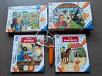 Leerzame Tiptoi set, Kinderen en Baby's, Speelgoed | Kinderpuzzels, Ophalen of Verzenden, Meer dan 50 stukjes, Zo goed als nieuw