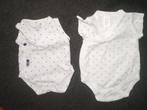PRENATAL/BABY CLUB  2 rompertjes maat 44 + 56, Nacht- of Onderkleding, Jongetje of Meisje, Ophalen of Verzenden, Zo goed als nieuw