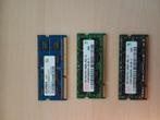 2GB Laptop Geheugen DDR2/DDR3 - Getest, Computers en Software, RAM geheugen, Gebruikt, Ophalen of Verzenden, DDR2, Laptop