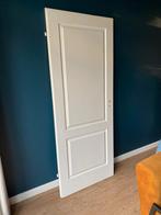 Opdekdeur rechtsdraaiend houtnerf 78 x 201,5, Doe-het-zelf en Verbouw, Deuren en Horren, Ophalen, Minder dan 80 cm, Binnendeur