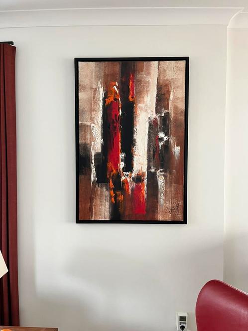 Schilderij van Jochem de Graaf, Antiek en Kunst, Kunst | Schilderijen | Abstract, Ophalen